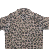 Mens Shirt Red Crazy Pattern XL