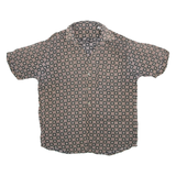 Mens Shirt Red Crazy Pattern XL