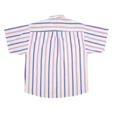 PUT IT ON Mens Shirt White 90s Striped L