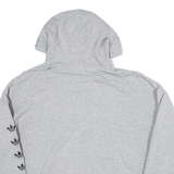 ADIDAS Womens Grey Hoodie UK 16