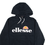 ELLESSE Womens Black Hoodie UK 12