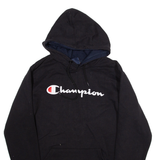 CHAMPION Womens Black Hoodie M