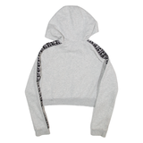 ADIDAS Cropped Womens Grey Hoodie S