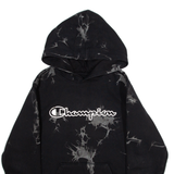 CHAMPION Womens Black Hoodie M