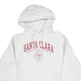 CHAMPION REVERSE WEAVE Santa Clara University Womens Grey Hoodie 80s USA M