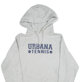 CHAMPION REVERSE WEAVE Urbana Tennis Womens Grey Hoodie USA S