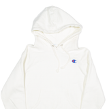 CHAMPION REVERSE WEAVE Womens White Hoodie S