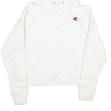 CHAMPION REVERSE WEAVE Womens White Hoodie S