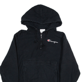 CHAMPION REVERSE WEAVE Womens Black Hoodie M