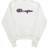 CHAMPION REVERSE WEAVE Womens White Hoodie XS