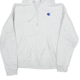 CHAMPION REVERSE WEAVE Womens Grey Hoodie S