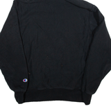 CHAMPION REVERSE WEAVE Womens Black Hoodie M