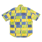 EIN HORN Planets Mens Plain Shirt Yellow L