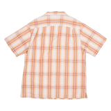 COLUMBIA Sottocasa Giovanni Mens Shirt Orange Check M