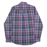 MCGREGOR New York 1921 Mens Shirt Purple 90s Check Long Sleeve M
