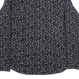 LEVI'S Tailored Fit Womens Shirt Black Long Sleeve XL