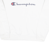 CHAMPION Mens Sweatshirt White S
