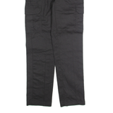 DICKIES Cargo Mens Trousers Black Slim Straight W30 L30