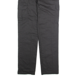 DICKIES Cargo Mens Trousers Black Slim Straight W30 L30