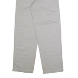 DICKIES Chino Womens Trousers Grey Slim Straight W26 L30