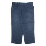 DICKIES Chino Mens Trousers Blue Regular Straight W36 L26