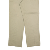 DICKIES Chino Mens Trousers Beige Regular Straight W36 L32
