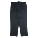 DICKIES Chino Mens Trousers Black Regular Straight W40 L32