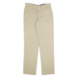 DICKIES Chino Womens Trousers Beige Regular Straight W28 L30
