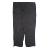 DICKIES Workwear Mens Trousers Black Relaxed Straight W40 L30