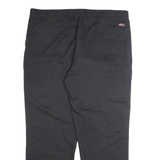 DICKIES Workwear Mens Trousers Black Relaxed Straight W40 L30