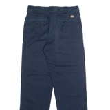 DICKIES Chino Mens Trousers Blue Regular Straight W30 L32