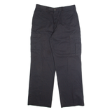 DICKIES Cargo Mens Trousers Black Regular Straight W34 L32
