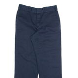DICKIES Chino Mens Trousers Blue Regular Straight W30 L30