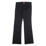 DICKIES Chino Womens Trousers Black Regular Bootcut W30 L32