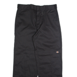 DICKIES Chino Mens Trousers Black Regular Straight W36 L31