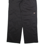 DICKIES Chino Mens Trousers Black Regular Straight W36 L31