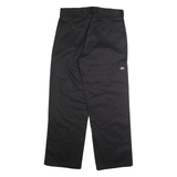 DICKIES Chino Mens Trousers Black Regular Straight W36 L31