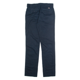 DICKIES Chino Mens Trousers Blue Slim Straight W30 L32