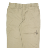 DICKIES Chino Mens Trousers Beige Relaxed Straight W30 L26
