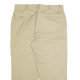 DICKIES Chino Mens Trousers Beige Relaxed Straight W30 L26