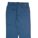 DICKIES Chino Mens Trousers Blue Regular Straight W38 L28