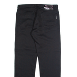 DRIVER Mens Trousers Black Regular Straight W34 L31