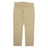 LEVI'S Mens Trousers Beige Regular Straight W32 L30