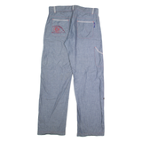 NILE Mens Trousers Blue Regular Straight W36 L33