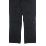 DICKIES Mens Trousers Black Regular Straight W36 L34