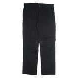 DICKIES Mens Trousers Black Regular Straight W36 L34