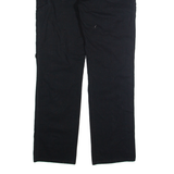 DICKIES Mens Trousers Black Regular Straight W36 L34
