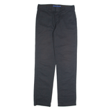 DICKIES Chino Womens Trousers Black Regular Straight W28 L30