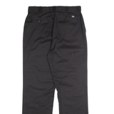 DICKIES Chino Mens Trousers Black Regular Straight W32 L32
