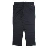DICKIES Chino Mens Trousers Black Regular Straight W40 L30